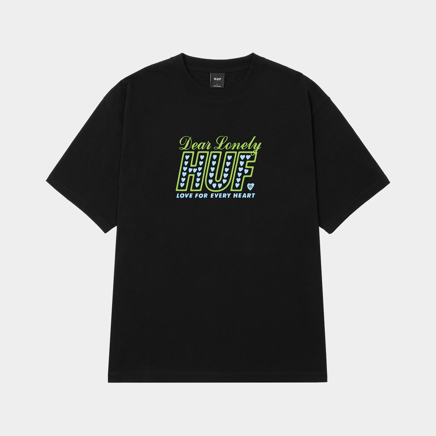 LONELY HEARTS TEE｜T-SHIRTS（Tシャツ）｜【公式通販 HUF】｜ハフ