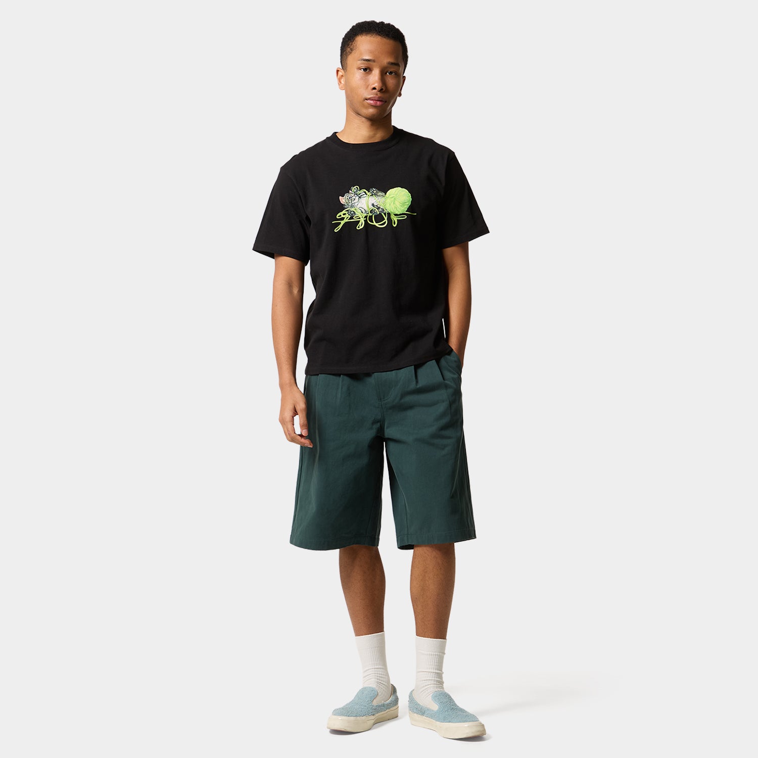 HUF (ハフ) Worldwide JP /T-SHIRTS（Tシャツ）/ PAWS TEE商品 / ASH GREY