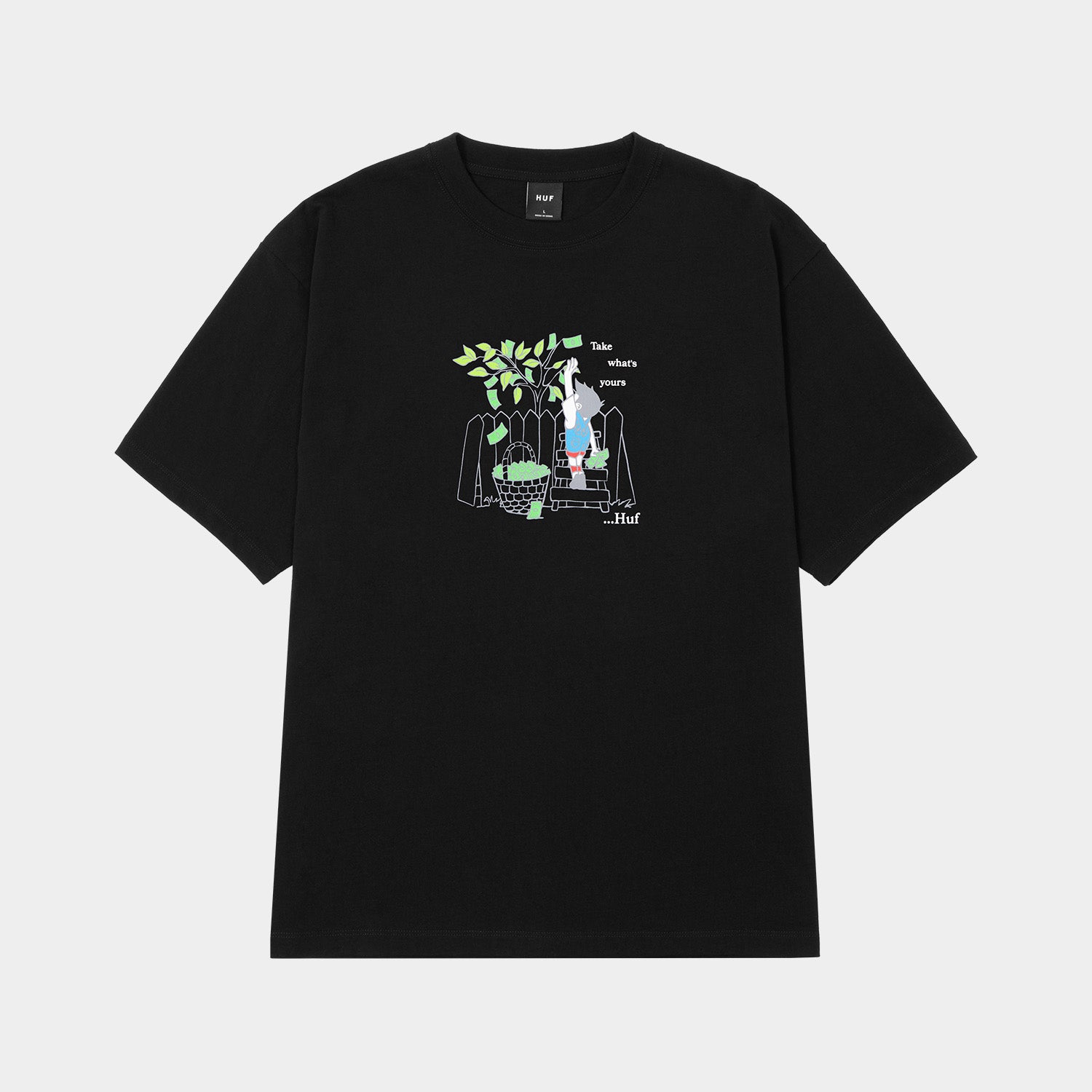 TAKE YOURS TEE｜T-SHIRTS（Tシャツ）｜【公式通販 HUF】｜ハフ