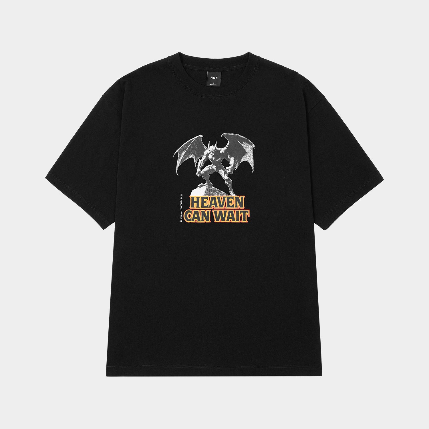 HEAVEN CAN WAIT TEE｜T-SHIRTS（Tシャツ）｜【公式通販 HUF】｜ハフ