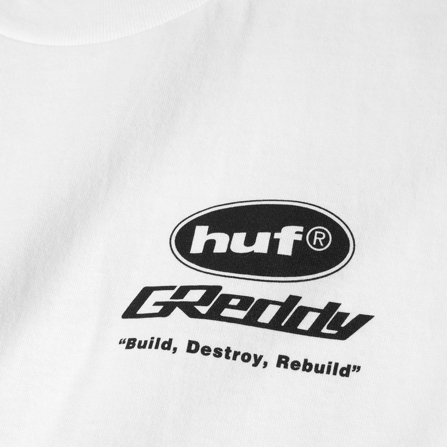 HUF X GREDDY PARTS TEE｜T-SHIRTS（Tシャツ）｜【公式通販 HUF】｜ハフ