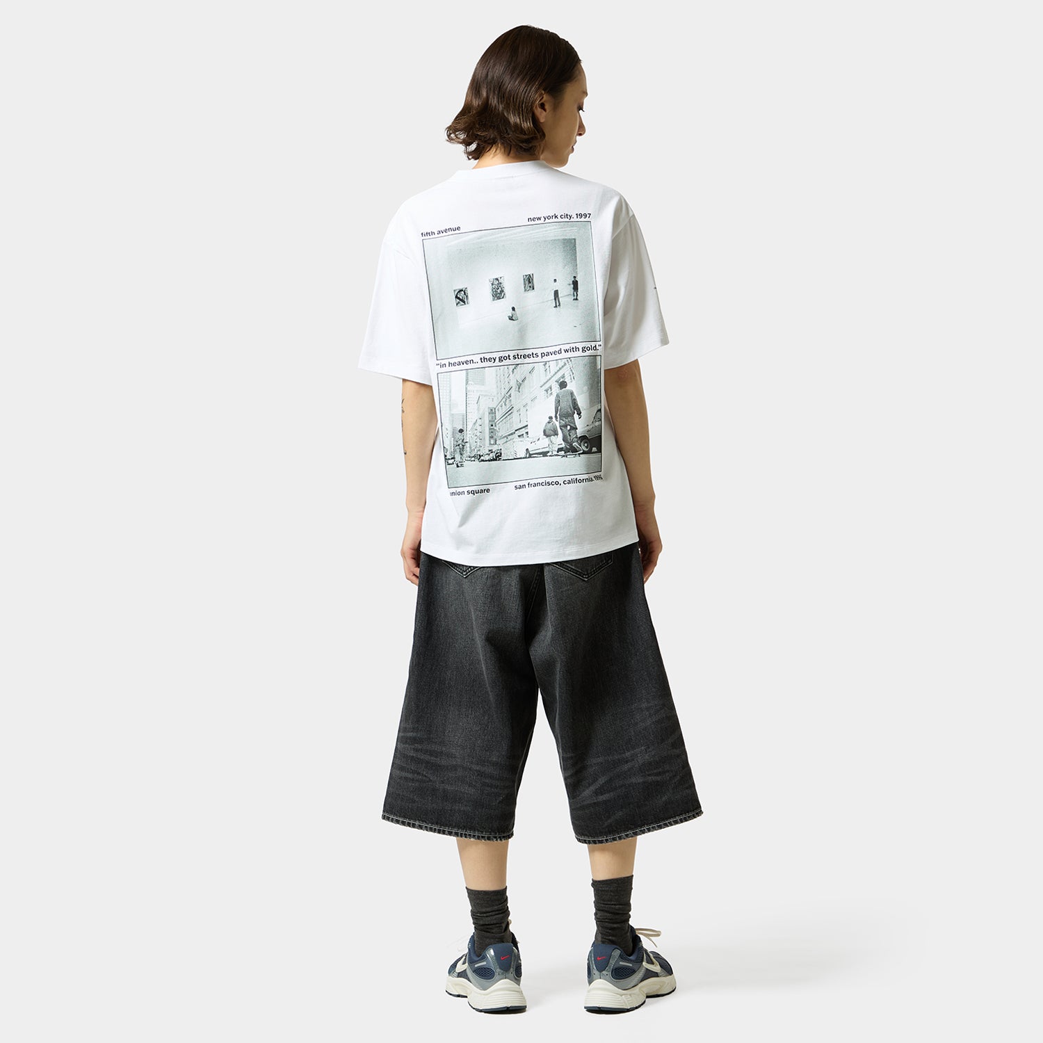 HUF (ハフ) Worldwide JP /T-SHIRTS（Tシャツ）/ PAVED WITH GOLD TEE商品 / BLACK