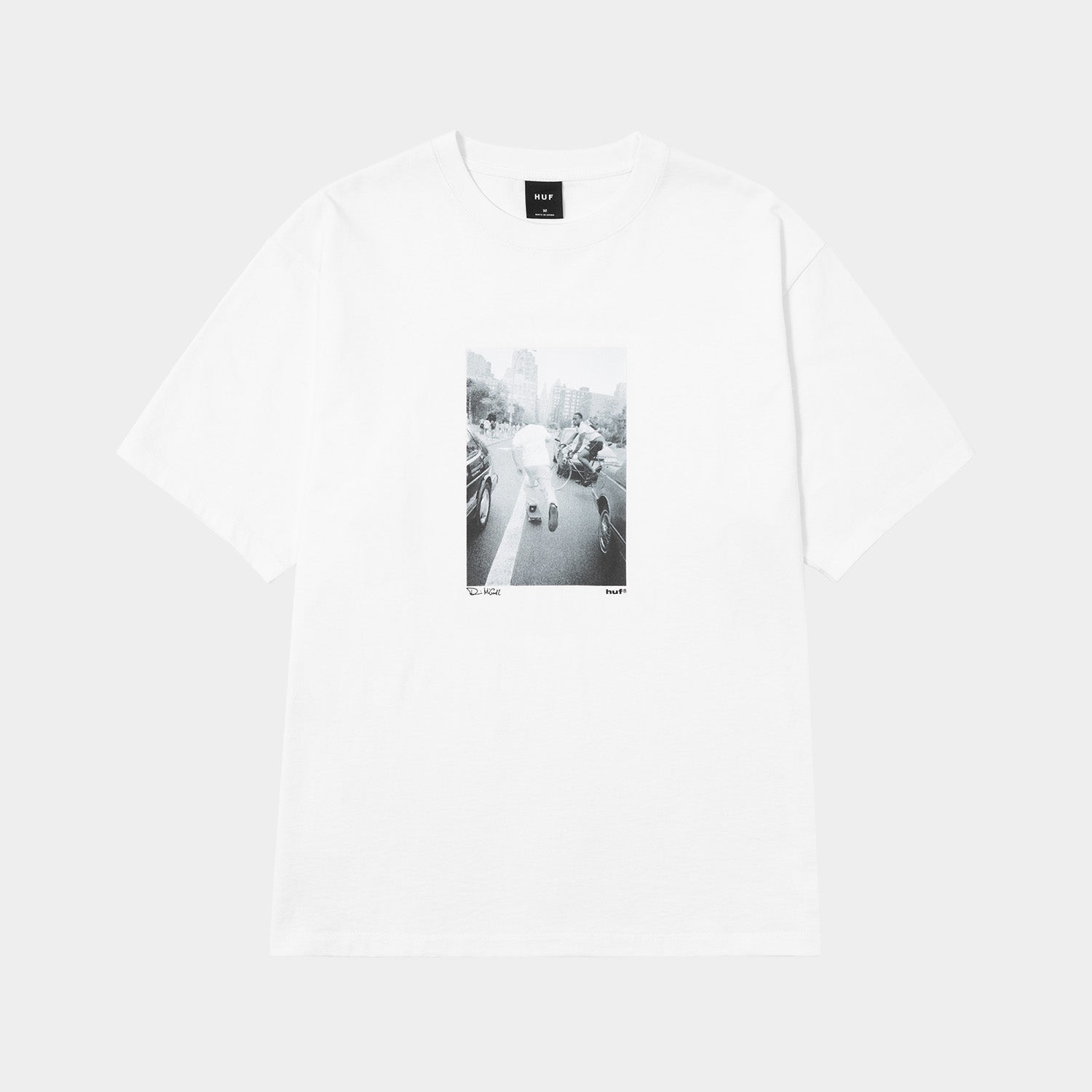 HUF (ハフ) Worldwide JP /T-SHIRTS（Tシャツ）/ FIGHT THE TRAFFIC TEE商品 / WHITE
