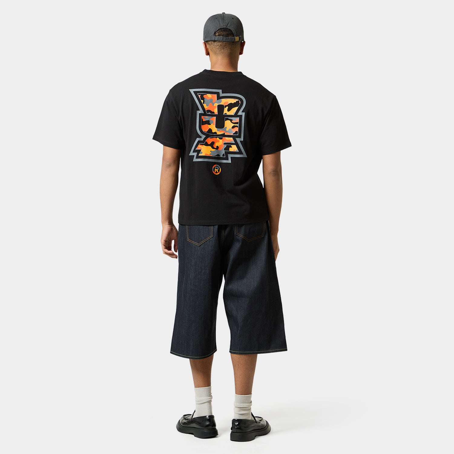 HUF (ハフ) Worldwide JP /T-SHIRTS（Tシャツ）/ MEGABLAST CAMO TEE商品 / BLACK