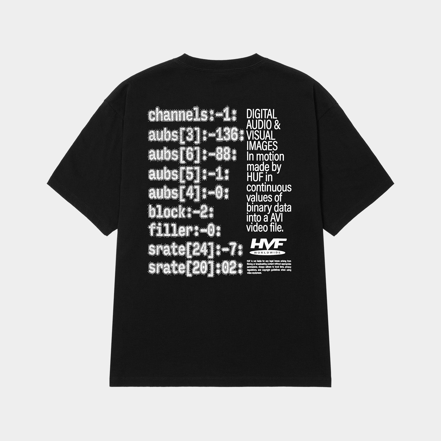 H CAM TEE｜T-SHIRTS（Tシャツ）｜【公式通販 HUF】｜ハフ