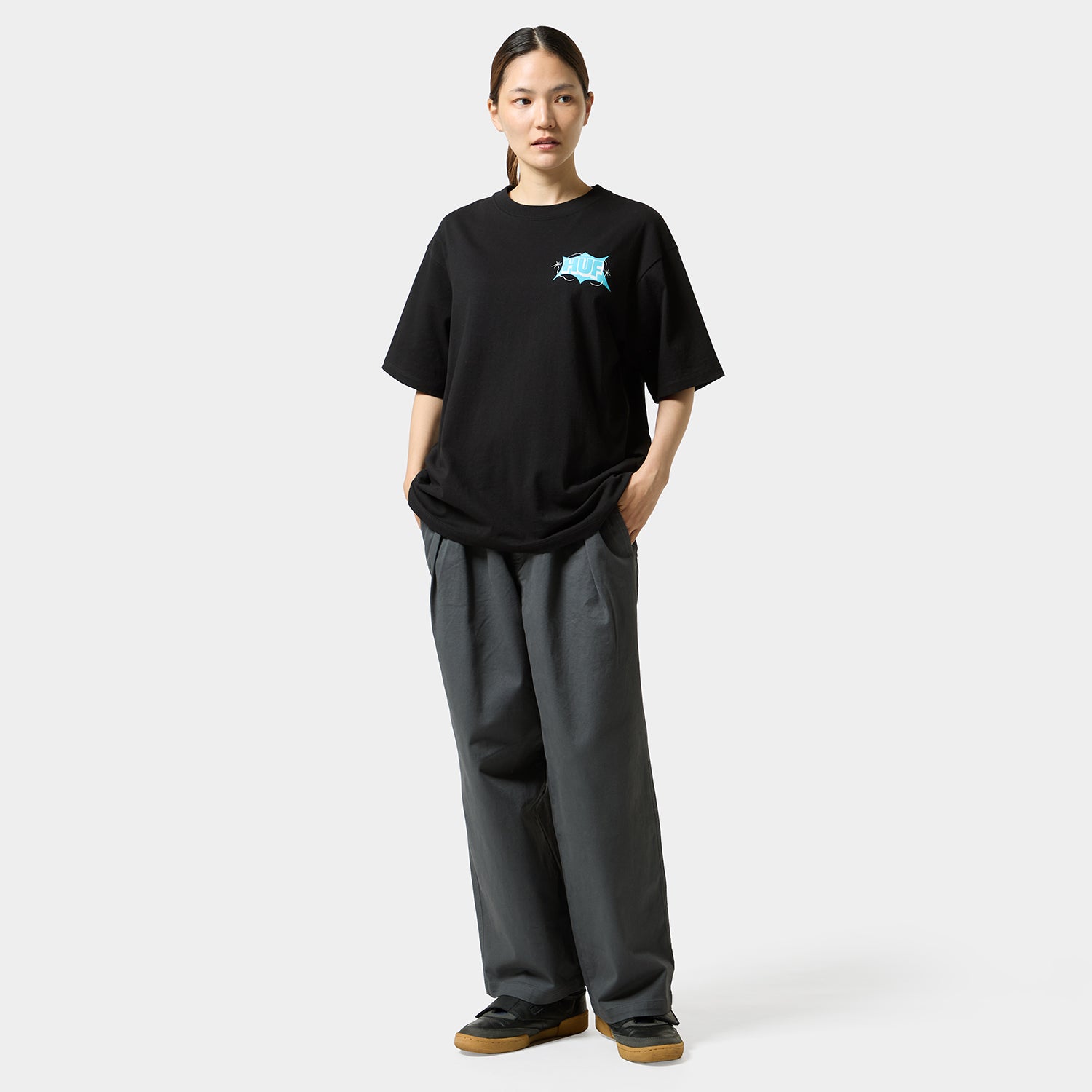 HUF (ハフ) Worldwide JP /T-SHIRTS（Tシャツ）/ YADAMEAN TEE商品 / ASH GREY