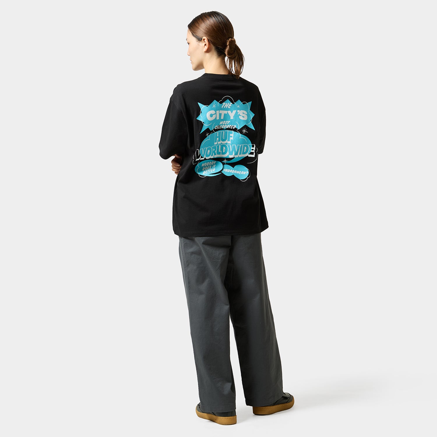 HUF (ハフ) Worldwide JP /T-SHIRTS（Tシャツ）/ YADAMEAN TEE商品 / ASH GREY