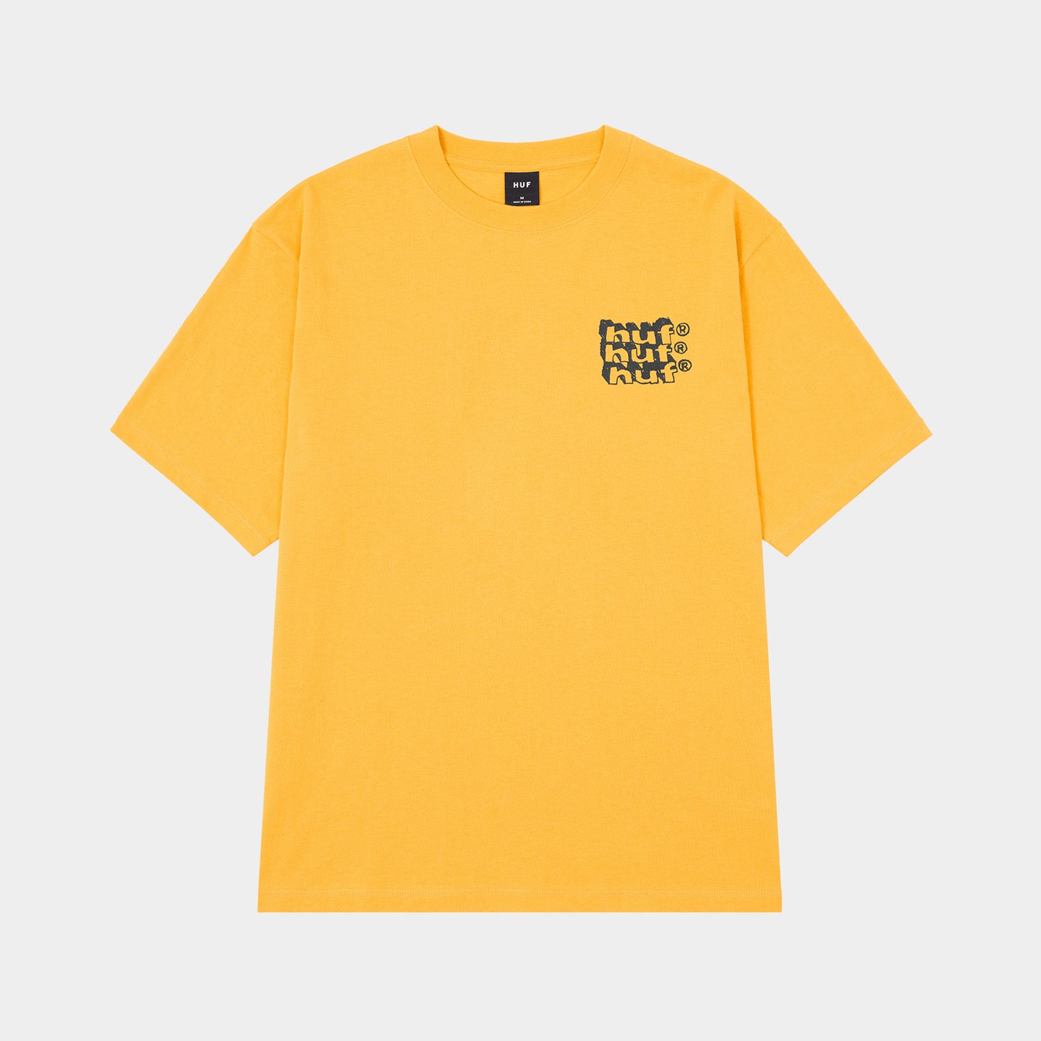 HUF (ハフ) Worldwide JP / T-SHIRTS（Tシャツ） / HAND STACKED TEE商品 / MUSTARD