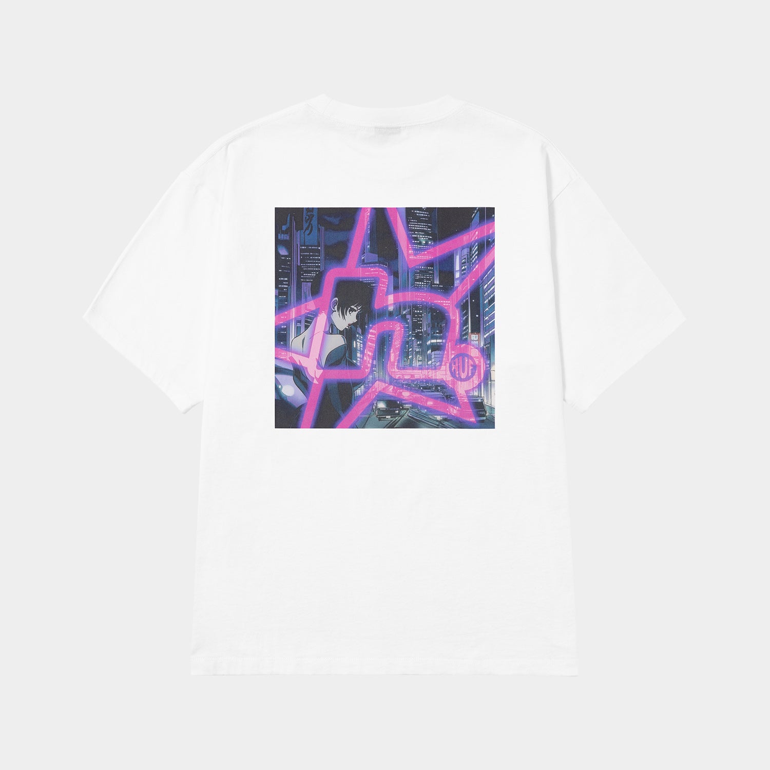 HUF (ハフ) Worldwide JP /T-SHIRTS（Tシャツ）/ CYBERPUNK TEE商品 / WHITE