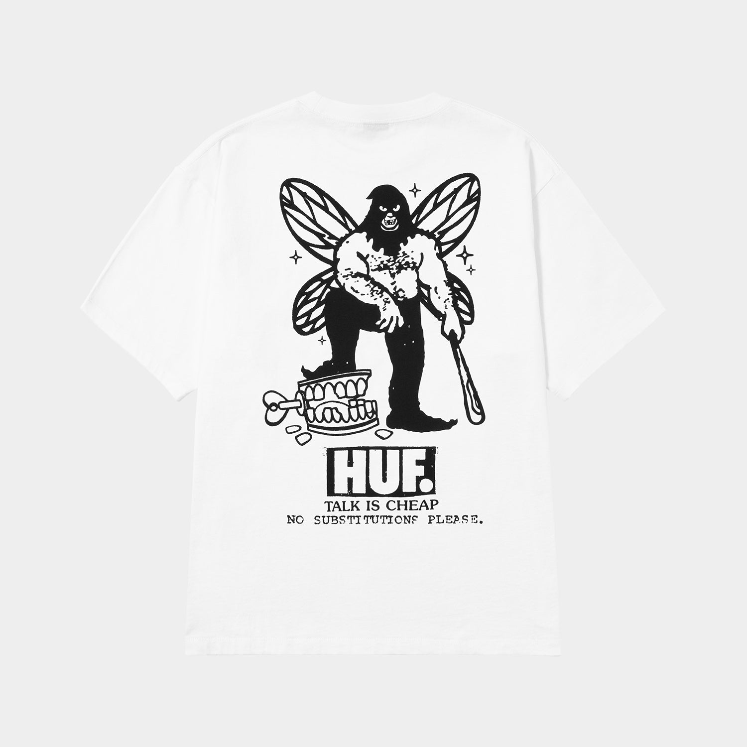 HUF (ハフ) Worldwide JP /T-SHIRTS（Tシャツ）/ TOOTH FAIRY TEE商品 / BLACK