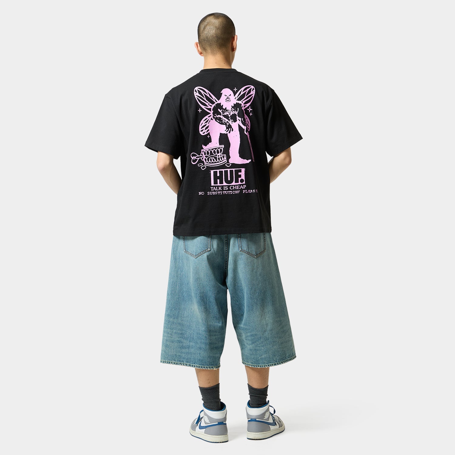 HUF (ハフ) Worldwide JP /T-SHIRTS（Tシャツ）/ TOOTH FAIRY TEE商品 / BLACK