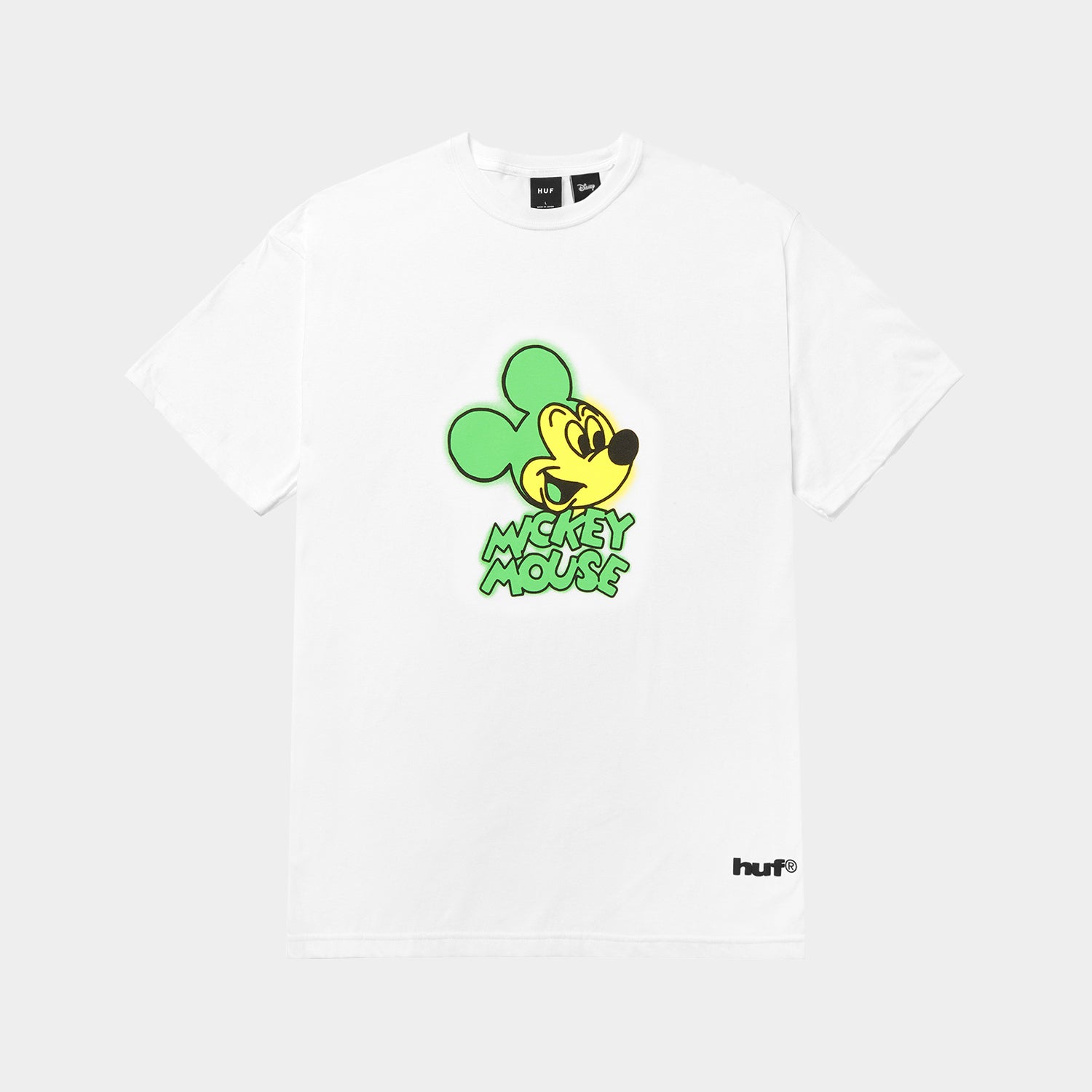 HUF (ハフ) Worldwide JP /T-SHIRTS（Tシャツ）/ DISNEY | HUF MICKEY SPRAY TEE商品 / WHITE