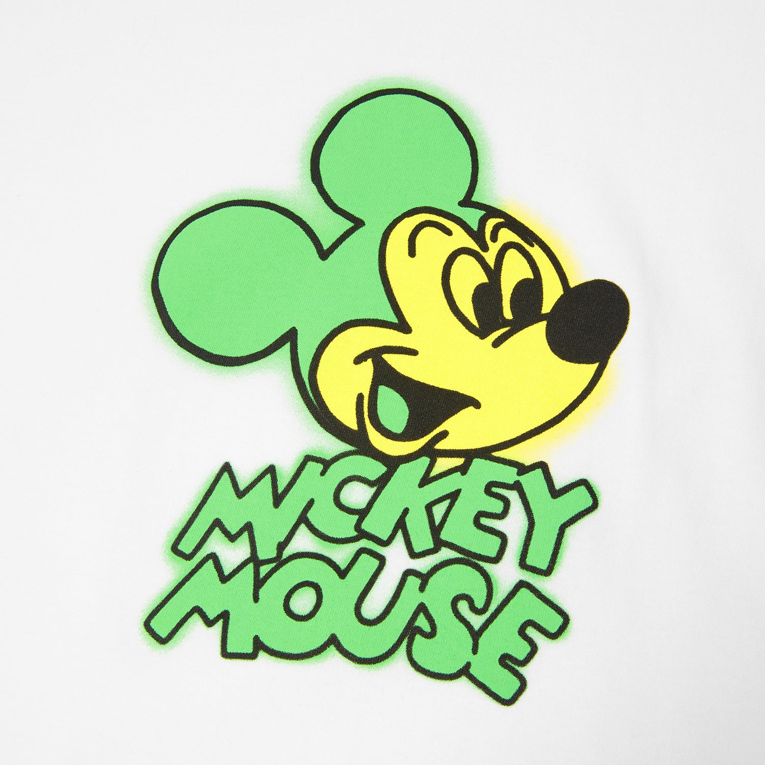 HUF (ハフ) Worldwide JP /T-SHIRTS（Tシャツ）/ DISNEY | HUF MICKEY SPRAY TEE商品 / WHITE