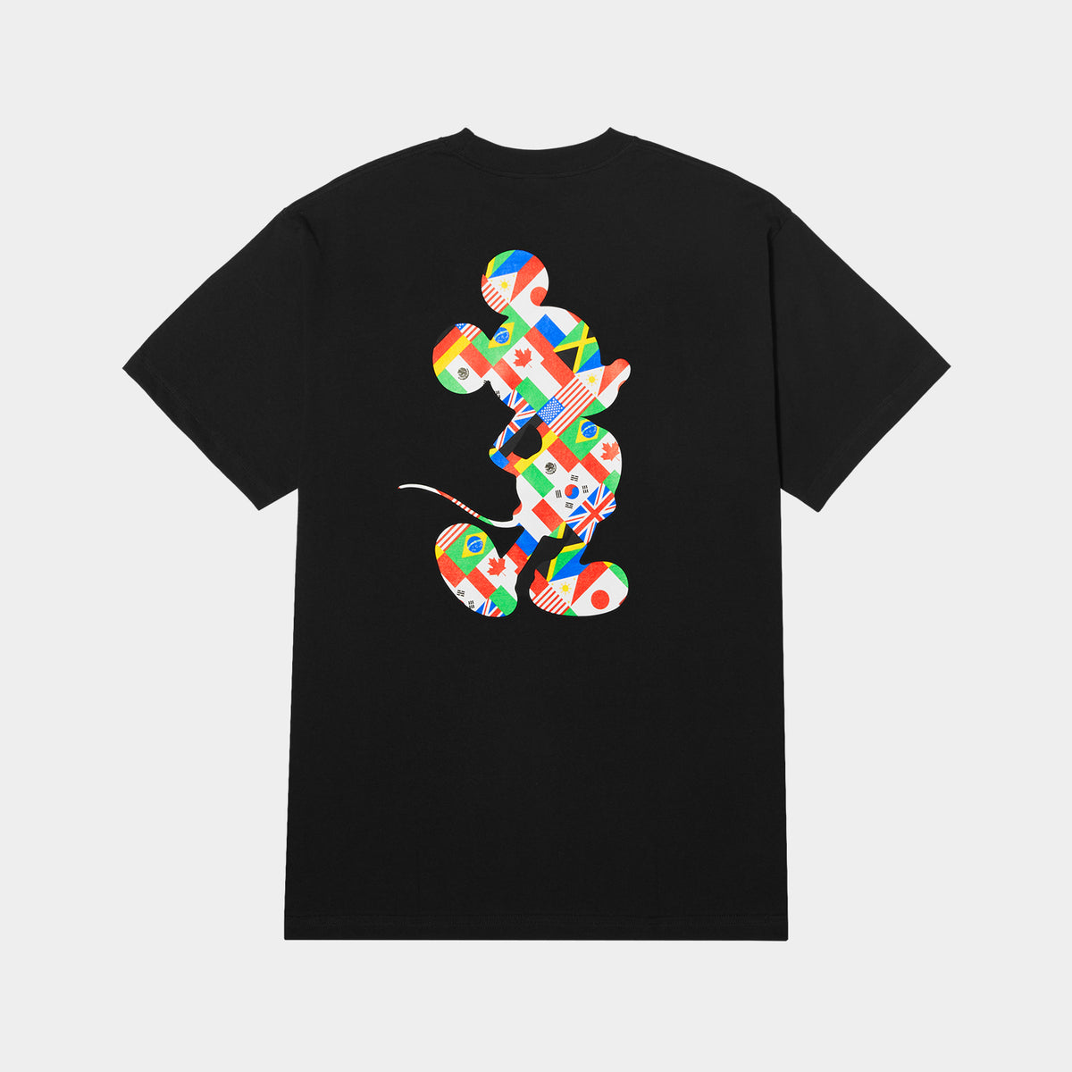 DISNEY | HUF MICKEY WORLD TOUR SILHOUETTE TEE｜T-SHIRTS（Tシャツ