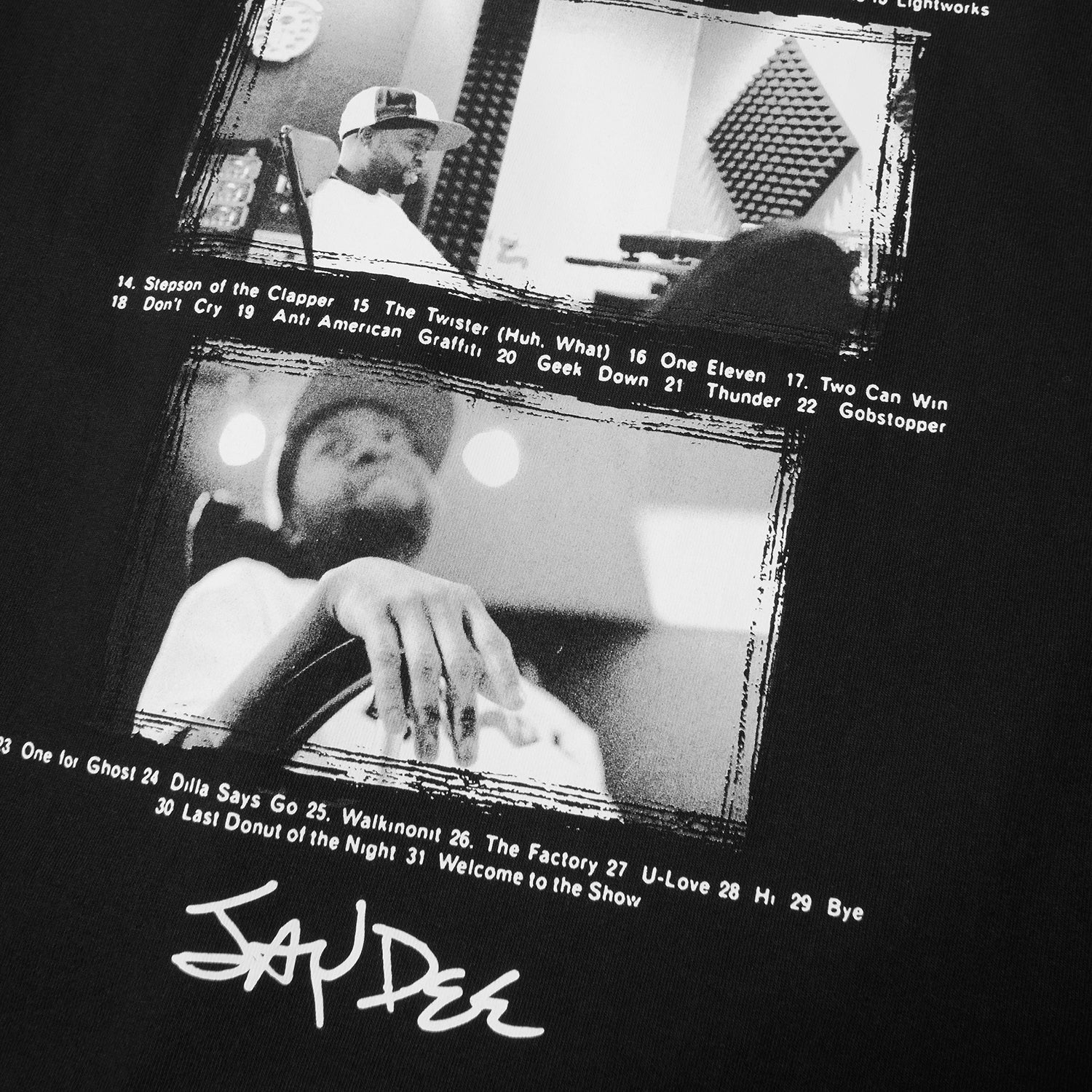 HUF X J DILLA STUDIO TEE｜T-SHIRTS（Tシャツ）｜【公式通販 HUF】｜ハフ