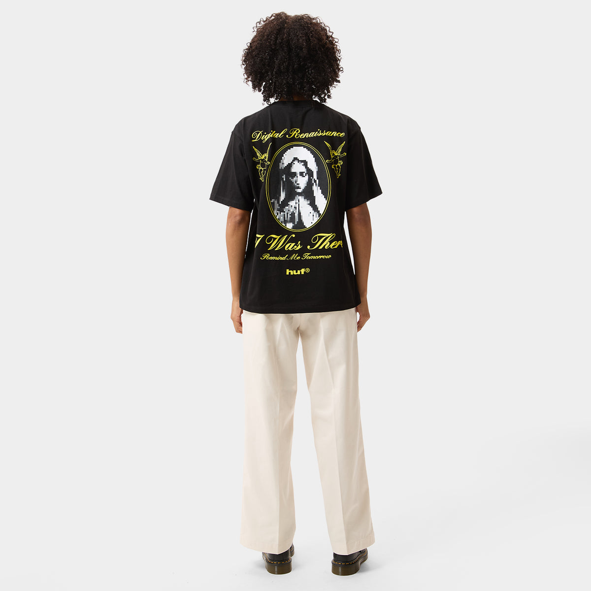 HUF (ハフ) Worldwide JP /T-SHIRTS（Tシャツ）/ DIGITAL RENAISSANCE TEE商品 / WHITE