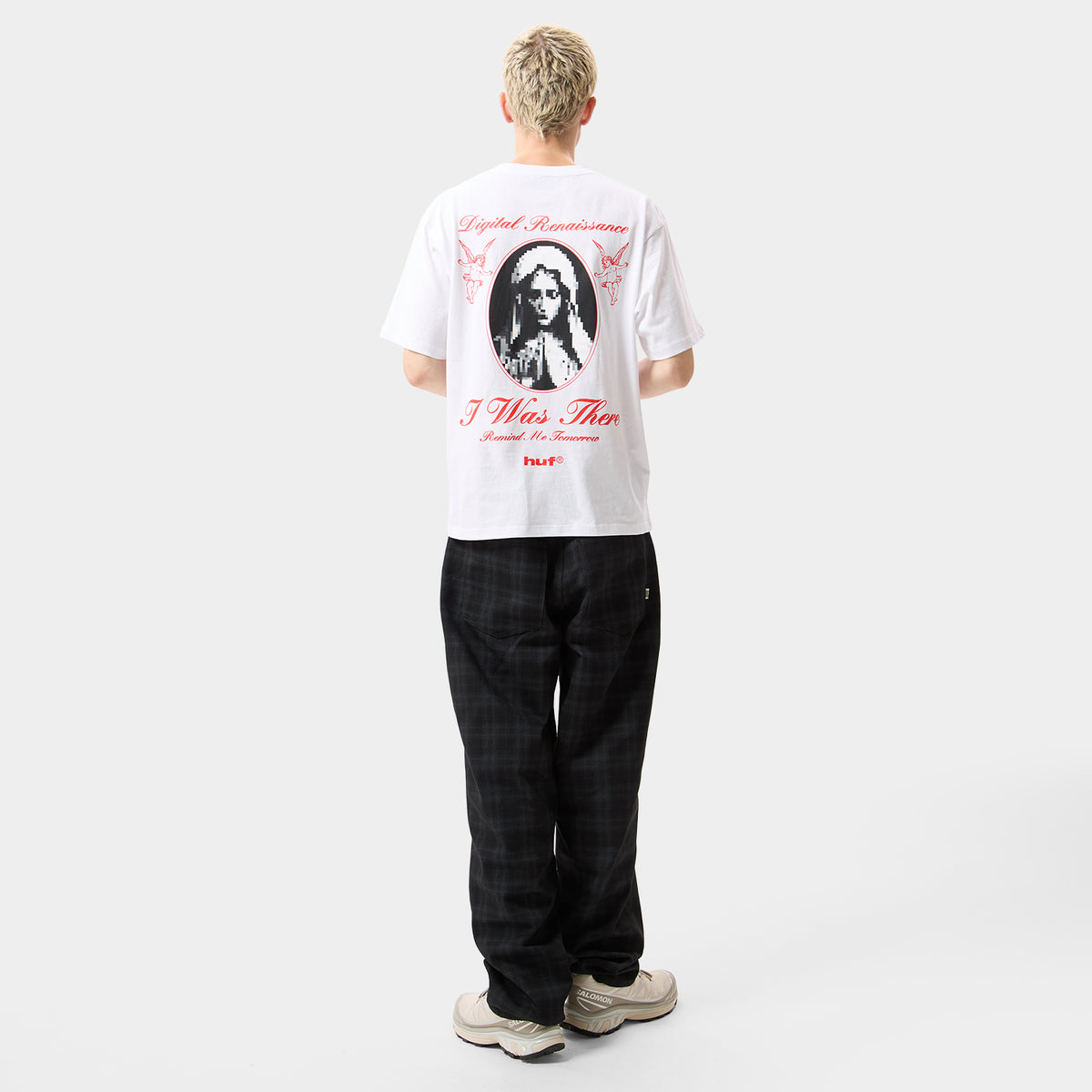 HUF (ハフ) Worldwide JP /T-SHIRTS（Tシャツ）/ DIGITAL RENAISSANCE TEE商品 / WHITE