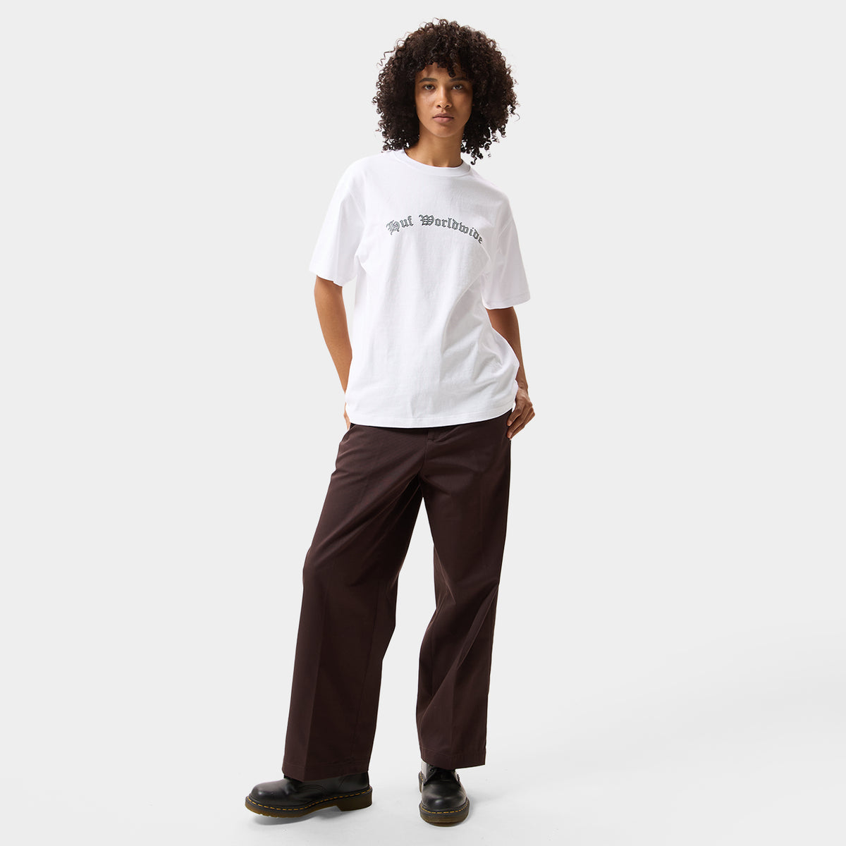 HUF (ハフ) Worldwide JP /T-SHIRTS（Tシャツ）/ OLYMPIA TEE商品 / BLACK