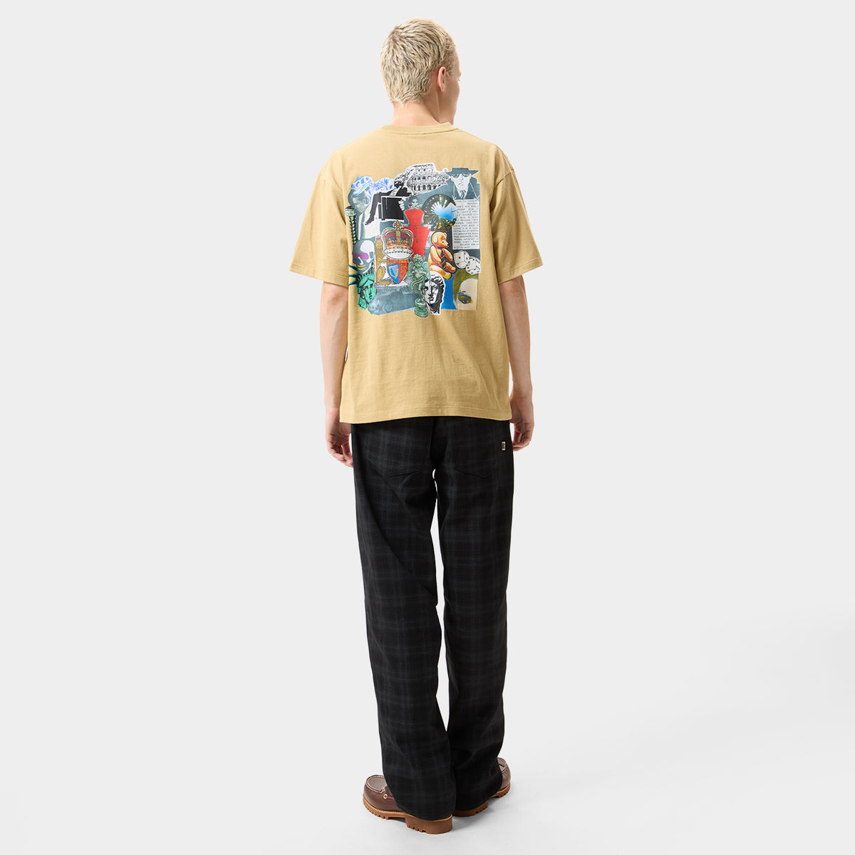 HUF (ハフ) Worldwide JP /T-SHIRTS（Tシャツ）/ BOULEVARD STATUS TEE商品 / WHITE