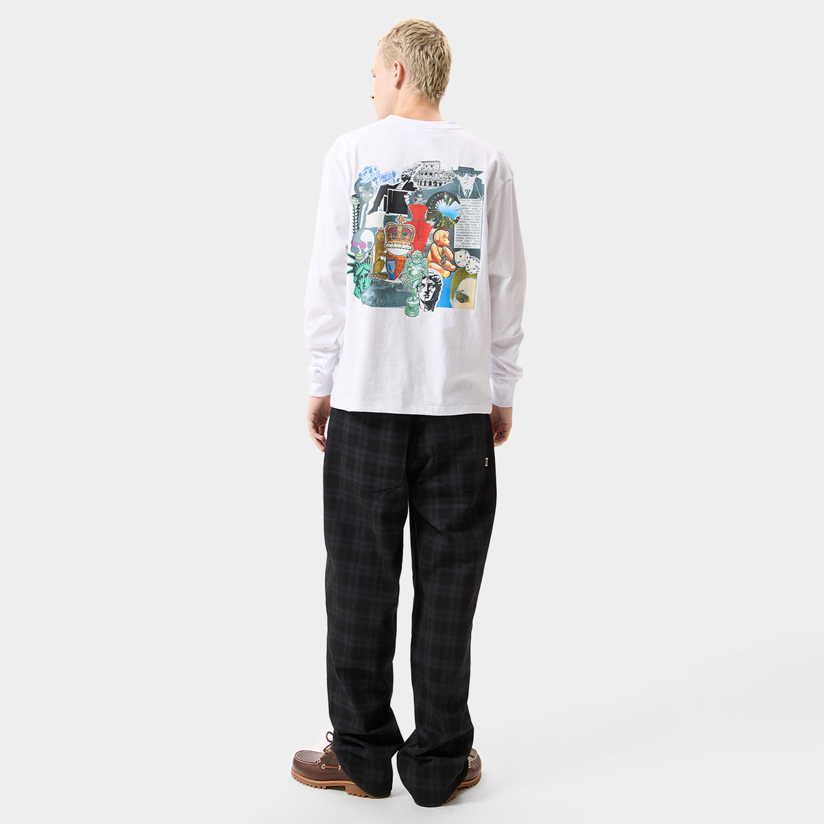 HUF (ハフ) Worldwide JP /T-SHIRTS（Tシャツ）/ BOULEVARD STATUS TEE商品 / WHITE
