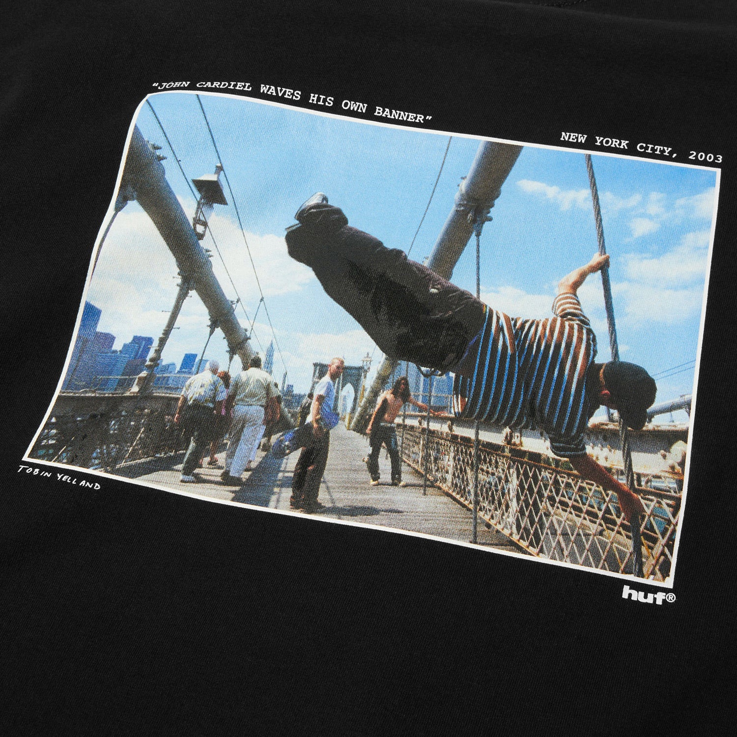 HUF (ハフ) Worldwide JP /T-SHIRTS（Tシャツ）/ TAKING THE LEAP TEE商品 / WHITE