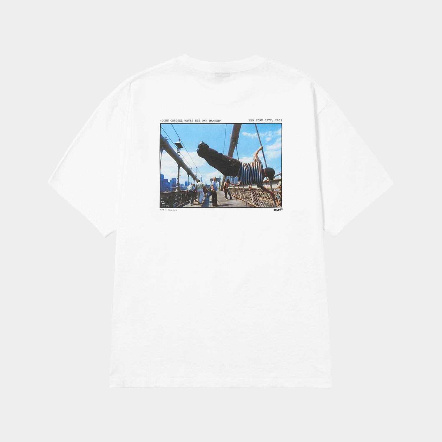 HUF (ハフ) Worldwide JP / T-SHIRTS（Tシャツ） / TAKING THE LEAP TEE商品 / WHITE