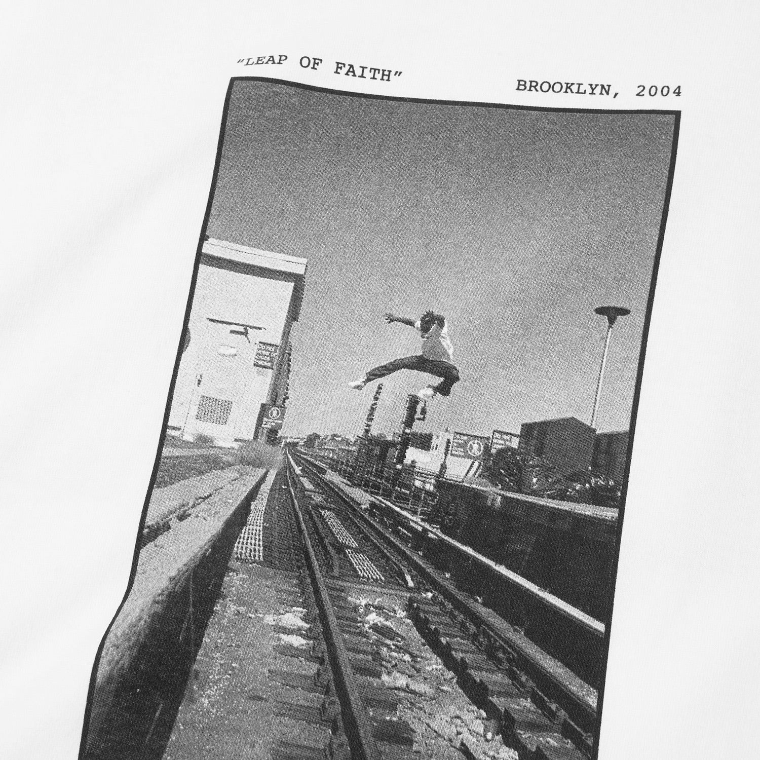 HUF (ハフ) Worldwide JP /T-SHIRTS（Tシャツ）/ TAKING THE LEAP TEE商品 / WHITE
