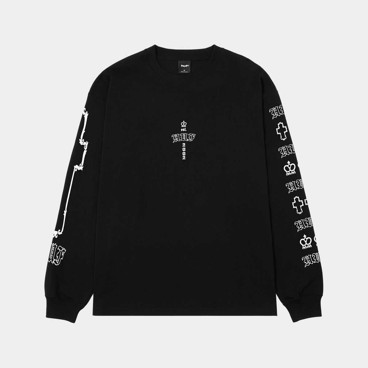 HUF (ハフ) Worldwide JP /T-SHIRTS（Tシャツ）/ HARD LUXE LS TEE商品 / WHITE