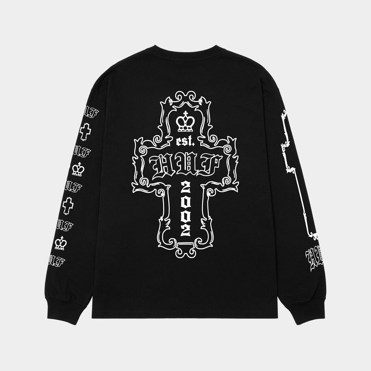 HUF (ハフ) Worldwide JP /T-SHIRTS（Tシャツ）/ HARD LUXE LS TEE商品 / WHITE