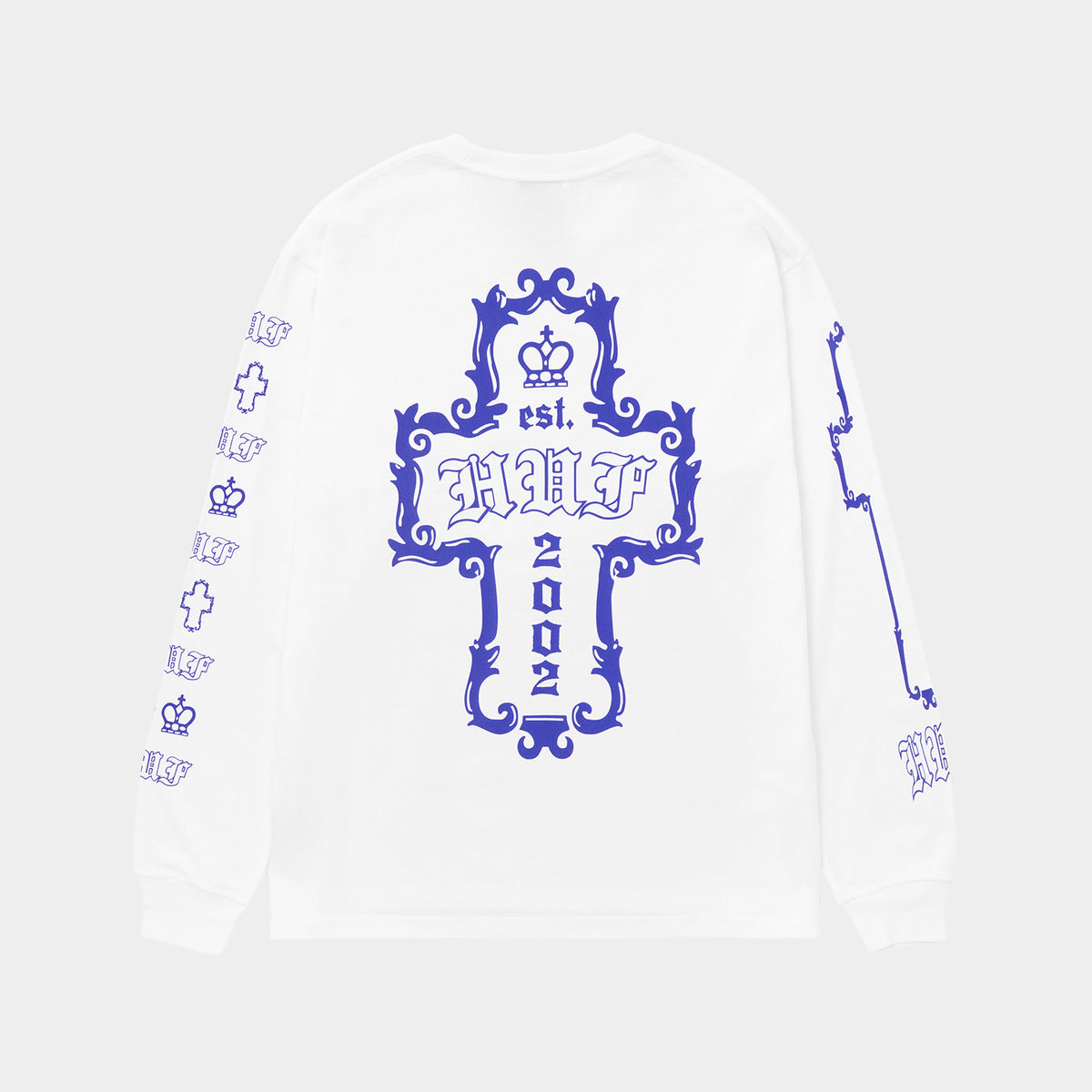 HUF (ハフ) Worldwide JP / T-SHIRTS（Tシャツ） / HARD LUXE LS TEE商品 / WHITE