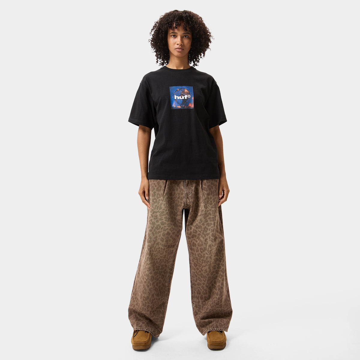 HUF (ハフ) Worldwide JP /T-SHIRTS（Tシャツ）/ UNISPHERE TEE商品 / WHITE