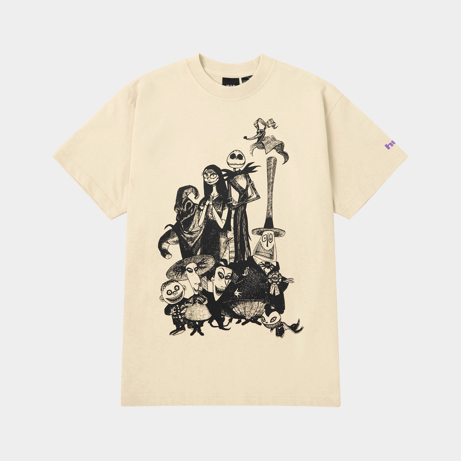 HUF (ハフ) Worldwide JP / T-SHIRTS（Tシャツ） / HUF X NIGHTMARE BEFORE CHRISTMAS CAST TEE商品 / SAND