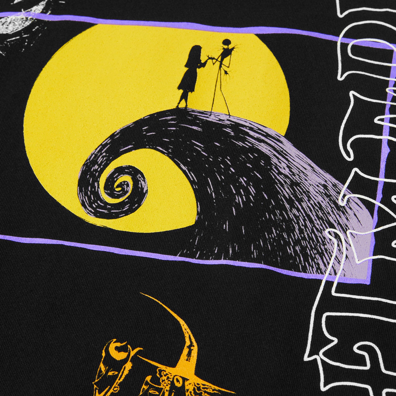 HUF (ハフ) Worldwide JP /T-SHIRTS（Tシャツ）/ HUF X NIGHTMARE BEFORE CHRISTMAS DREAM TEE商品 / BLACK