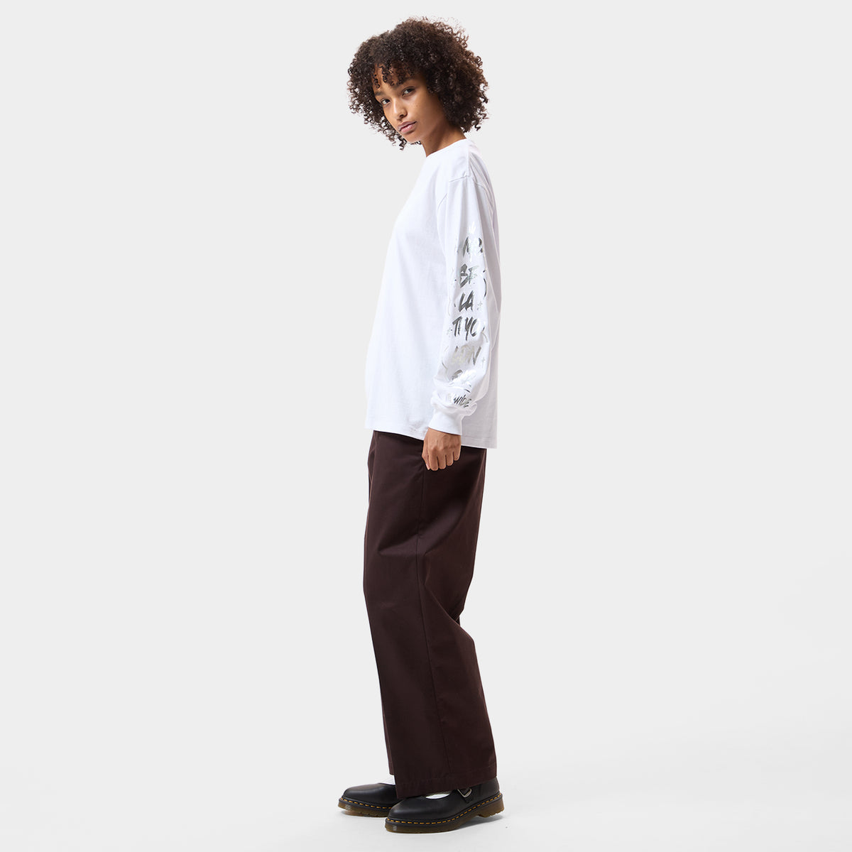 HUF (ハフ) Worldwide JP /T-SHIRTS（Tシャツ）/ LOCALE LS TEE商品 / BLACK