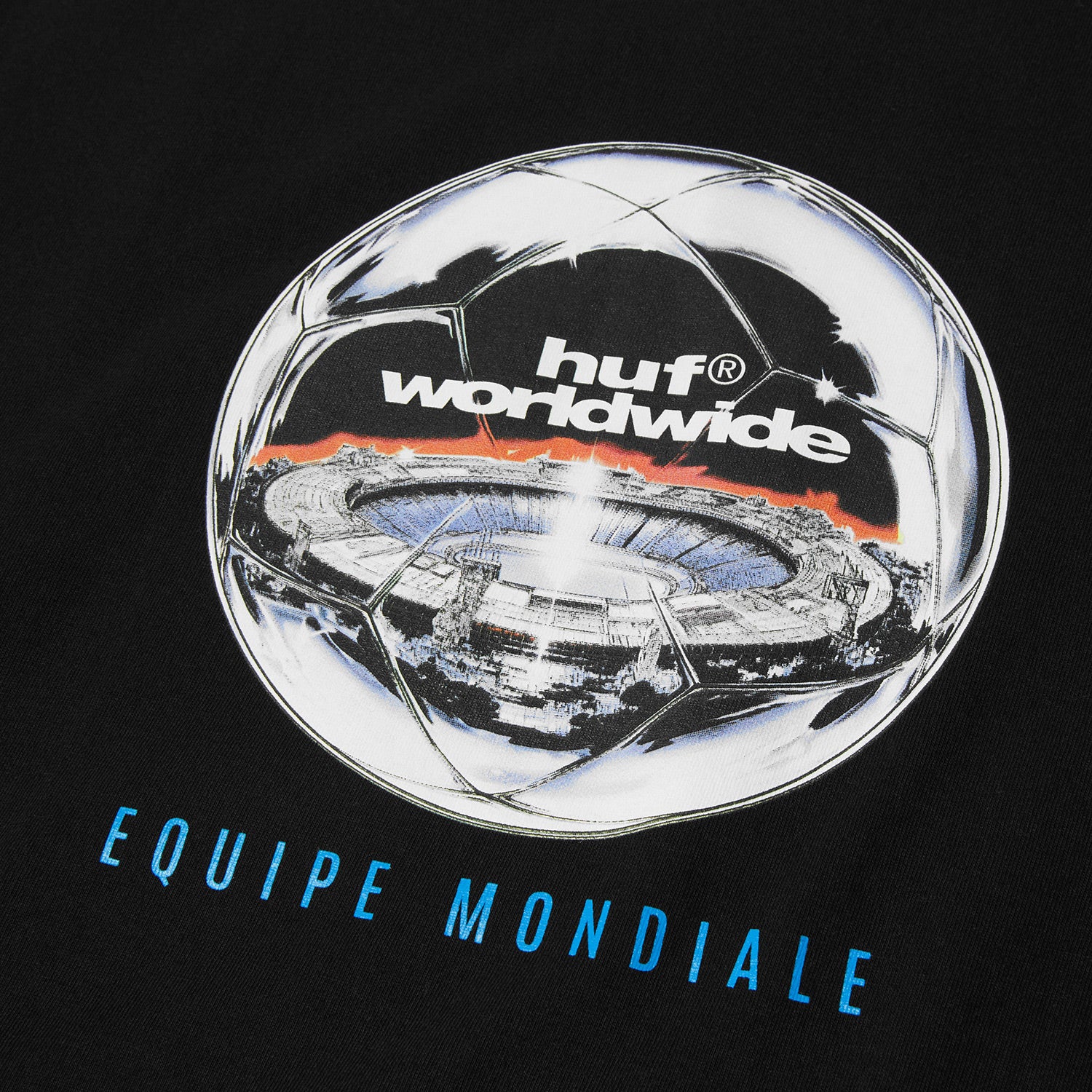 EQUIPE MONDIALE TEE｜T-SHIRTS（Tシャツ）｜【公式通販 HUF】｜ハフ