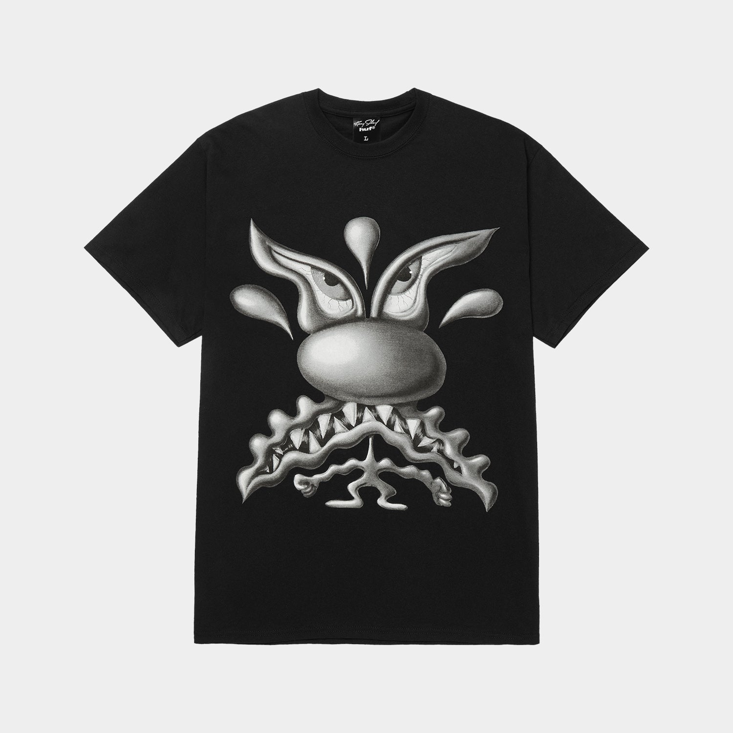 HUF (ハフ) Worldwide JP /T-SHIRTS（Tシャツ）/ KENNY SCHARF MEAN GUY TEE商品 / BLACK