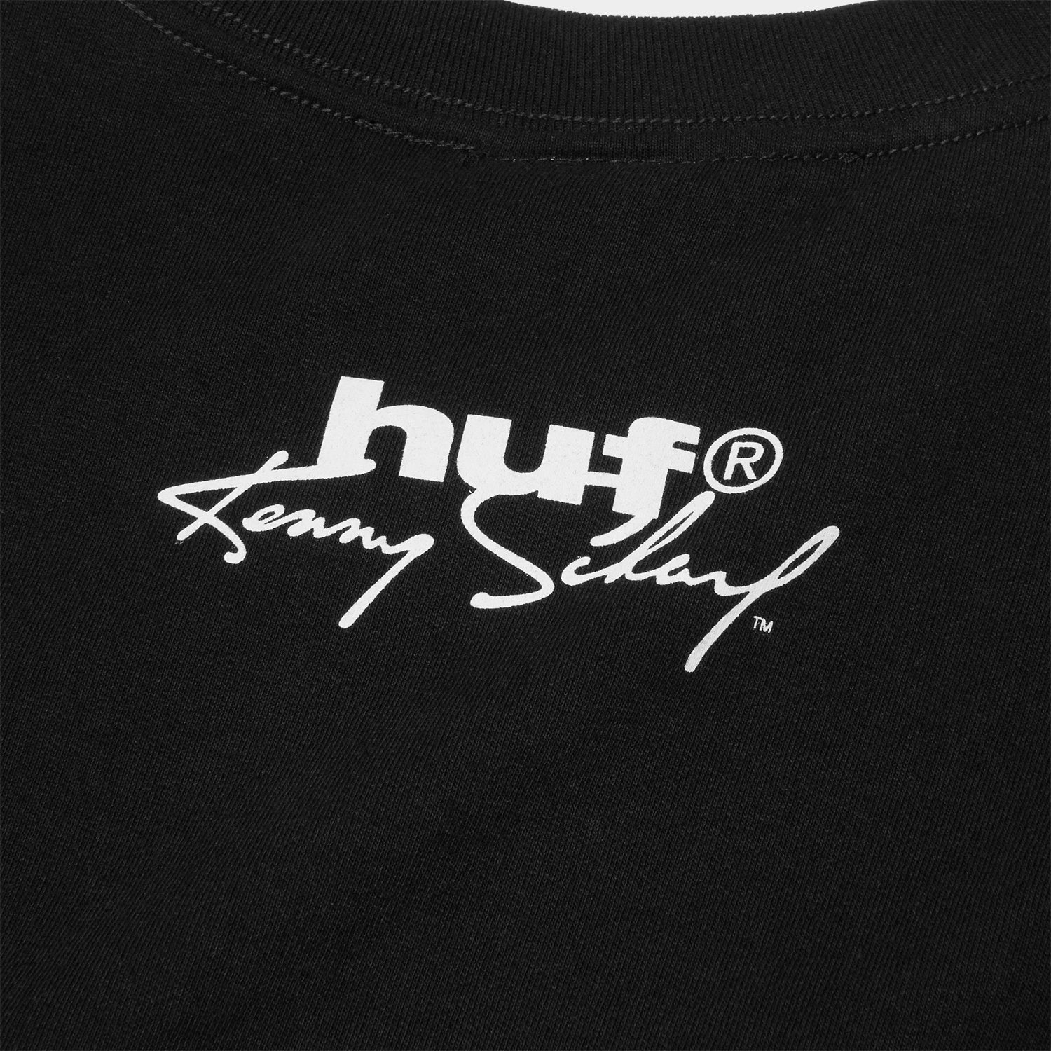 HUF (ハフ) Worldwide JP /T-SHIRTS（Tシャツ）/ KENNY SCHARF MEAN GUY TEE商品 / BLACK