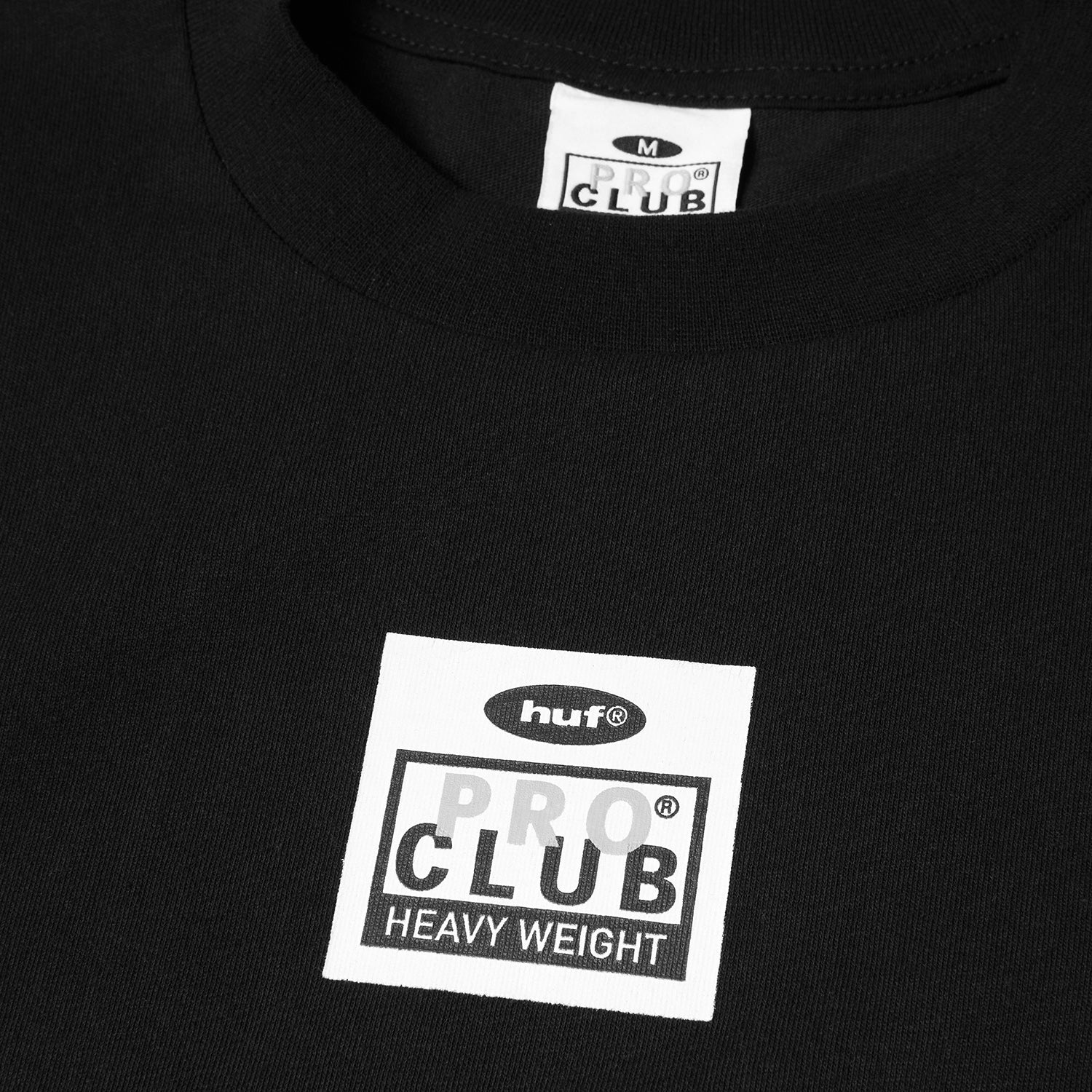 HUF (ハフ) Worldwide JP /T-SHIRTS（Tシャツ）/ HUF X PROCLUB HEAVYWEIGHT TEE商品 / WHITE