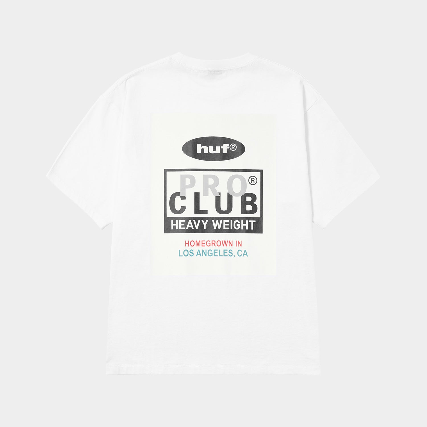 HUF (ハフ) Worldwide JP / T-SHIRTS（Tシャツ） / HUF X PROCLUB HEAVYWEIGHT TEE商品 / WHITE