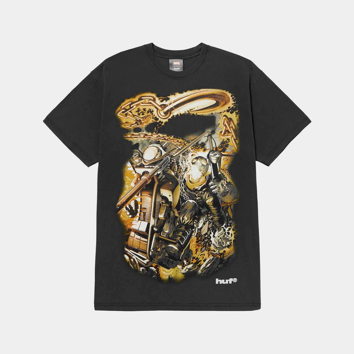 HUF X MARVEL GHOST RIDER VENGEANCE TEE｜T-SHIRTS（Tシャツ