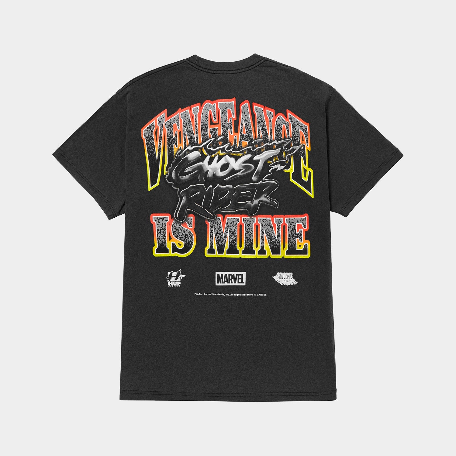 [完売品]huf marvel Tシャツ ゴーストライダー HUF X MARVEL GHOST RIDER VENGEANCE TEE｜T-SHIRTS（Tシャツ