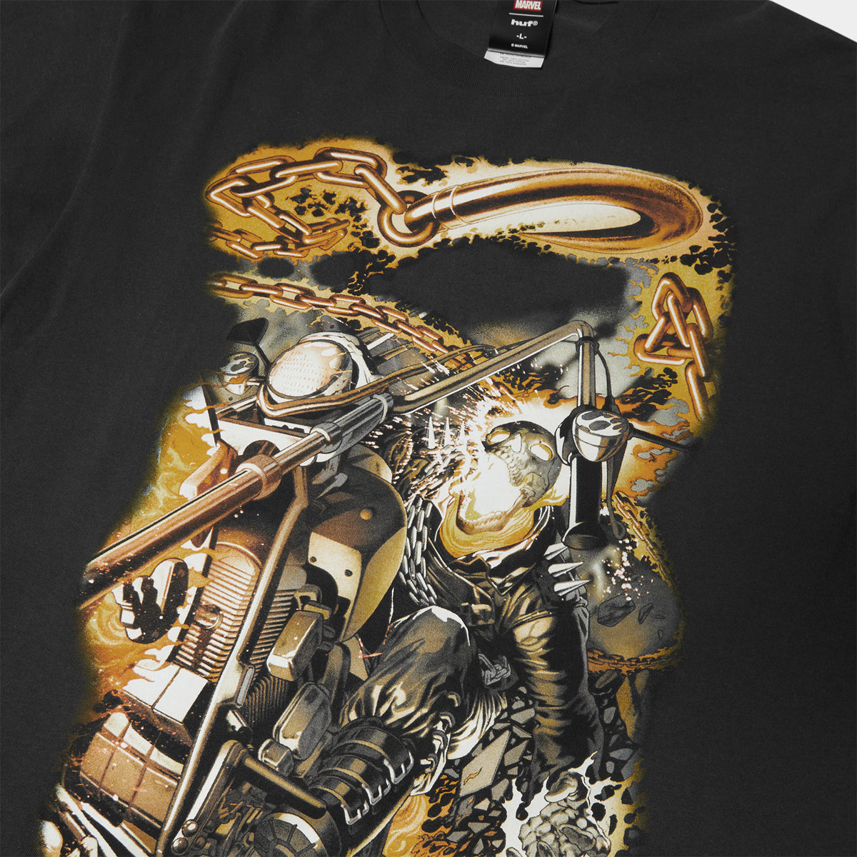 HUF X MARVEL GHOST RIDER VENGEANCE TEE｜T-SHIRTS（Tシャツ 