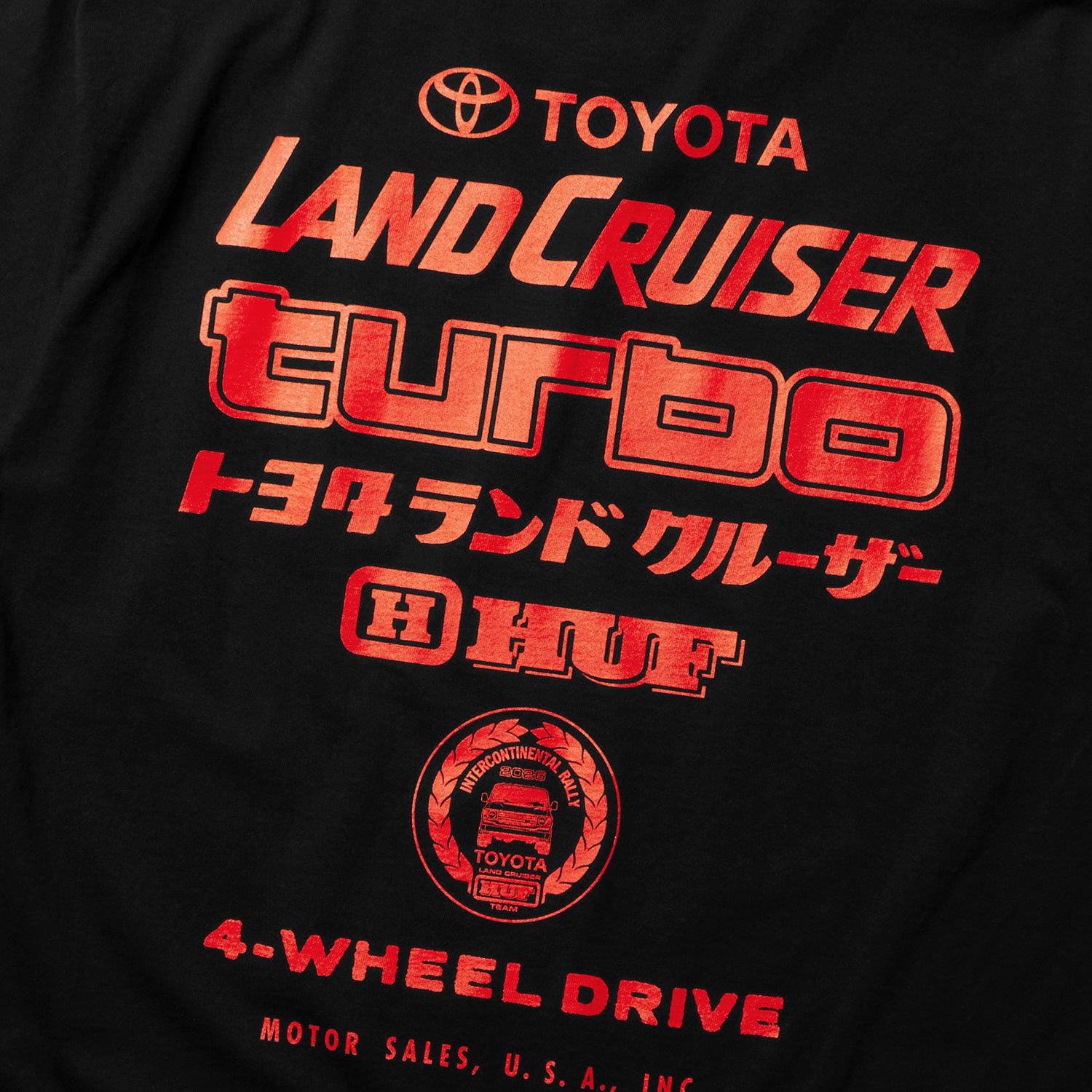 huf® X TOYOTA LAND CRUISER TURBO TEE｜T-SHIRTS（Tシャツ）｜【公式