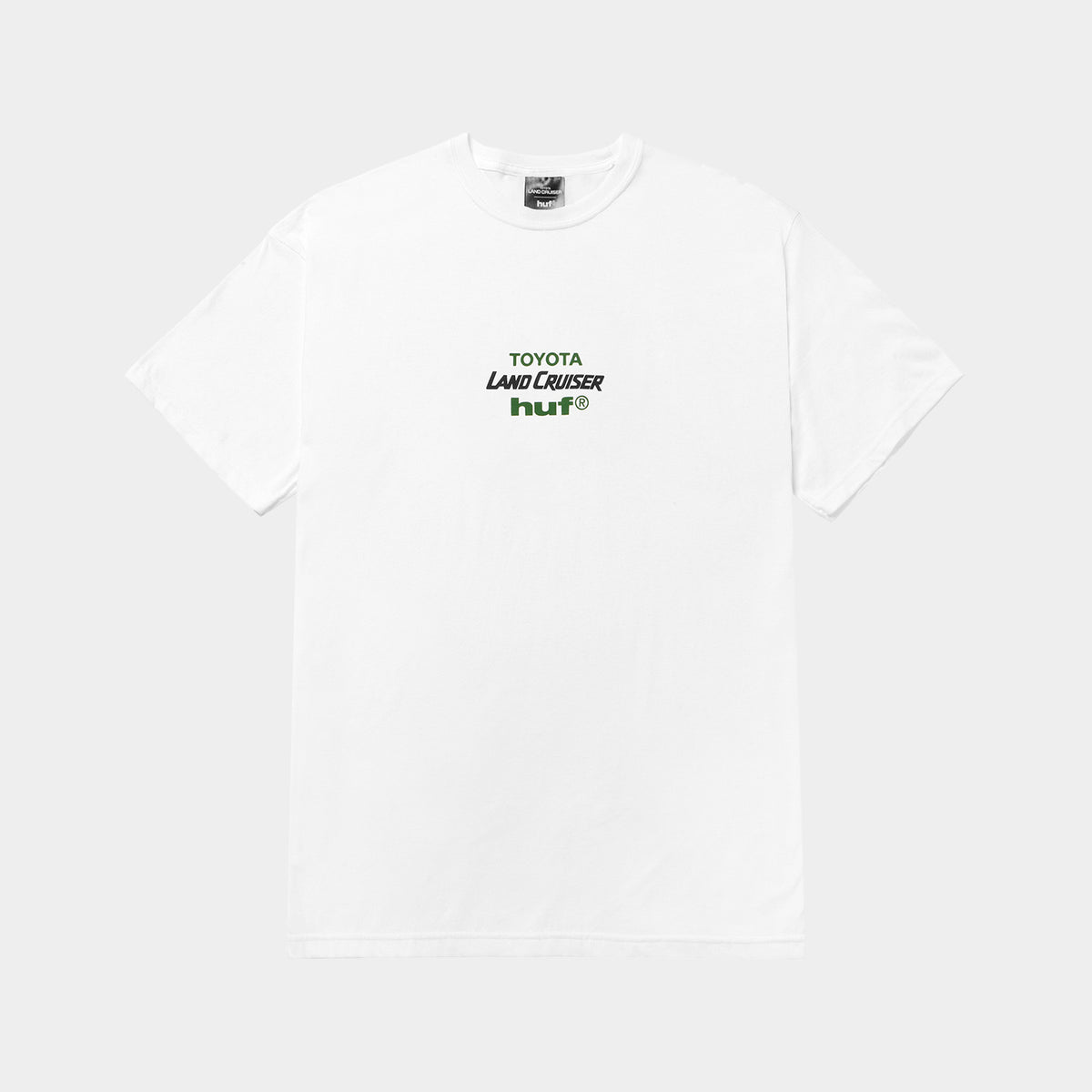 HUF (ハフ) Worldwide JP /T-SHIRTS（Tシャツ）/ huf® X TOYOTA LAND CRUISER GLOBAL TEE商品 / WHITE