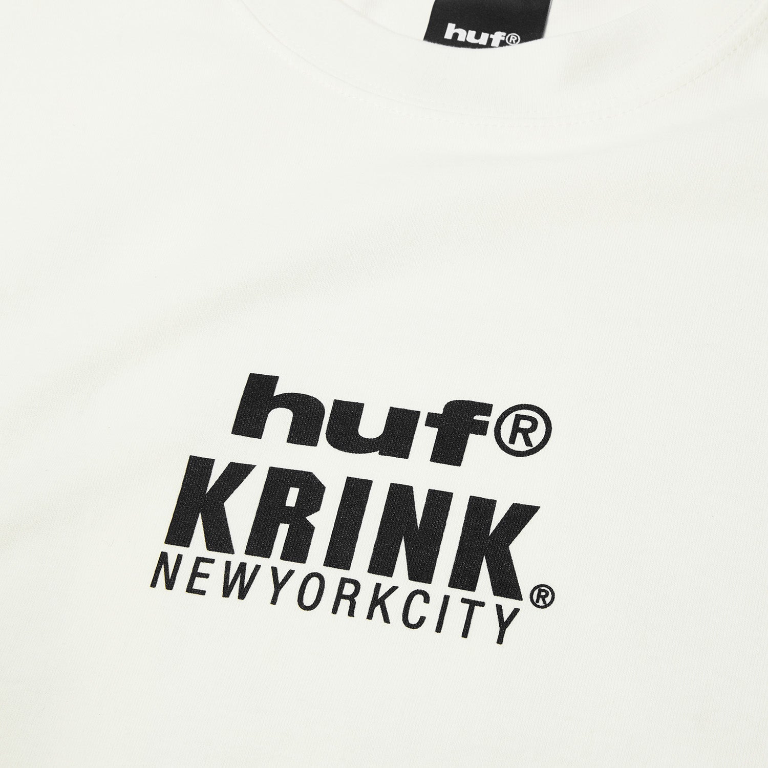 HUF (ハフ) Worldwide JP /T-SHIRTS（Tシャツ）/ huf X KRINK OAM TEE商品 / WHITE