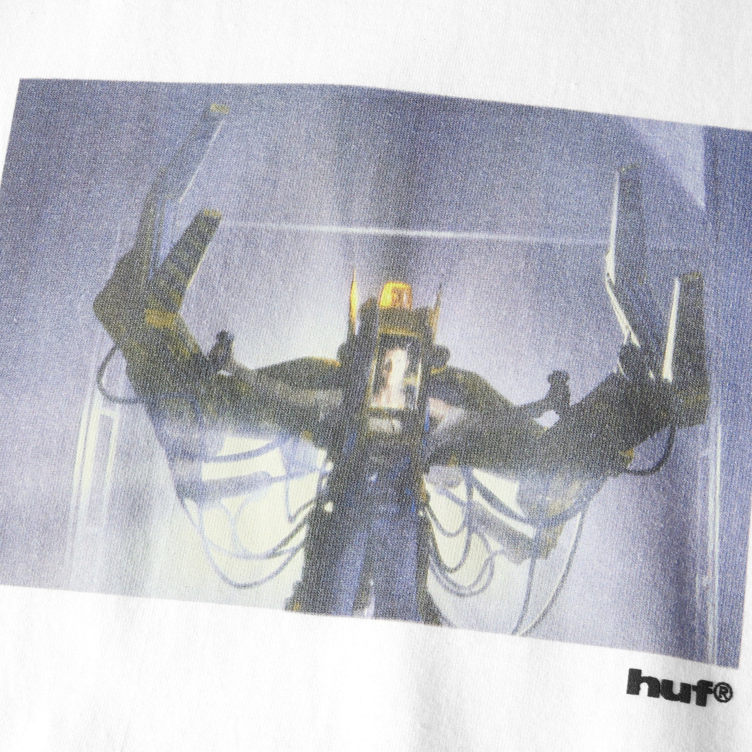 HUF (ハフ) Worldwide JP /T-SHIRTS（Tシャツ）/ HUF X ALIENS POWER LOADER TEE商品 / WHITE
