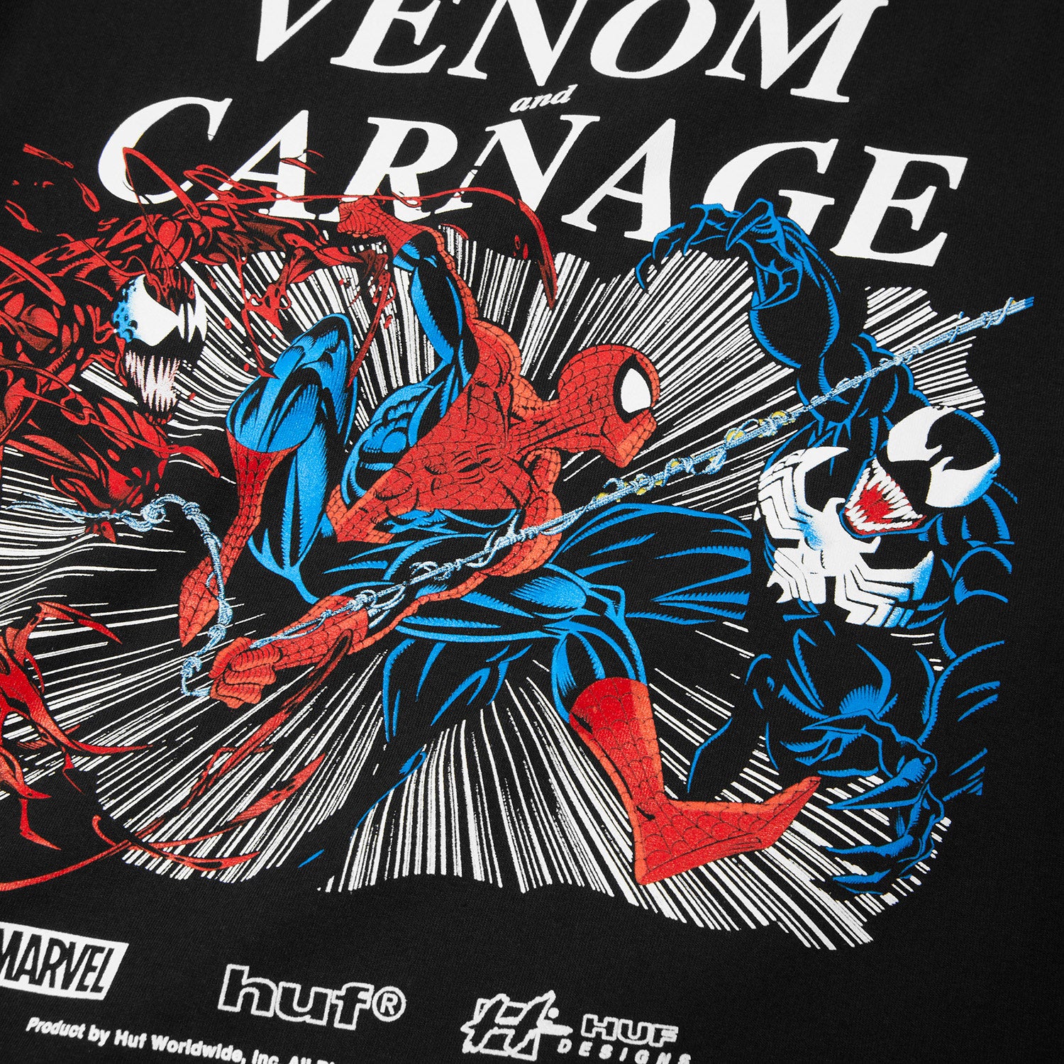 HUF X SPIDER-MAN MAXIMUM CARNAGE TEE｜T-SHIRTS（Tシャツ）｜【公式