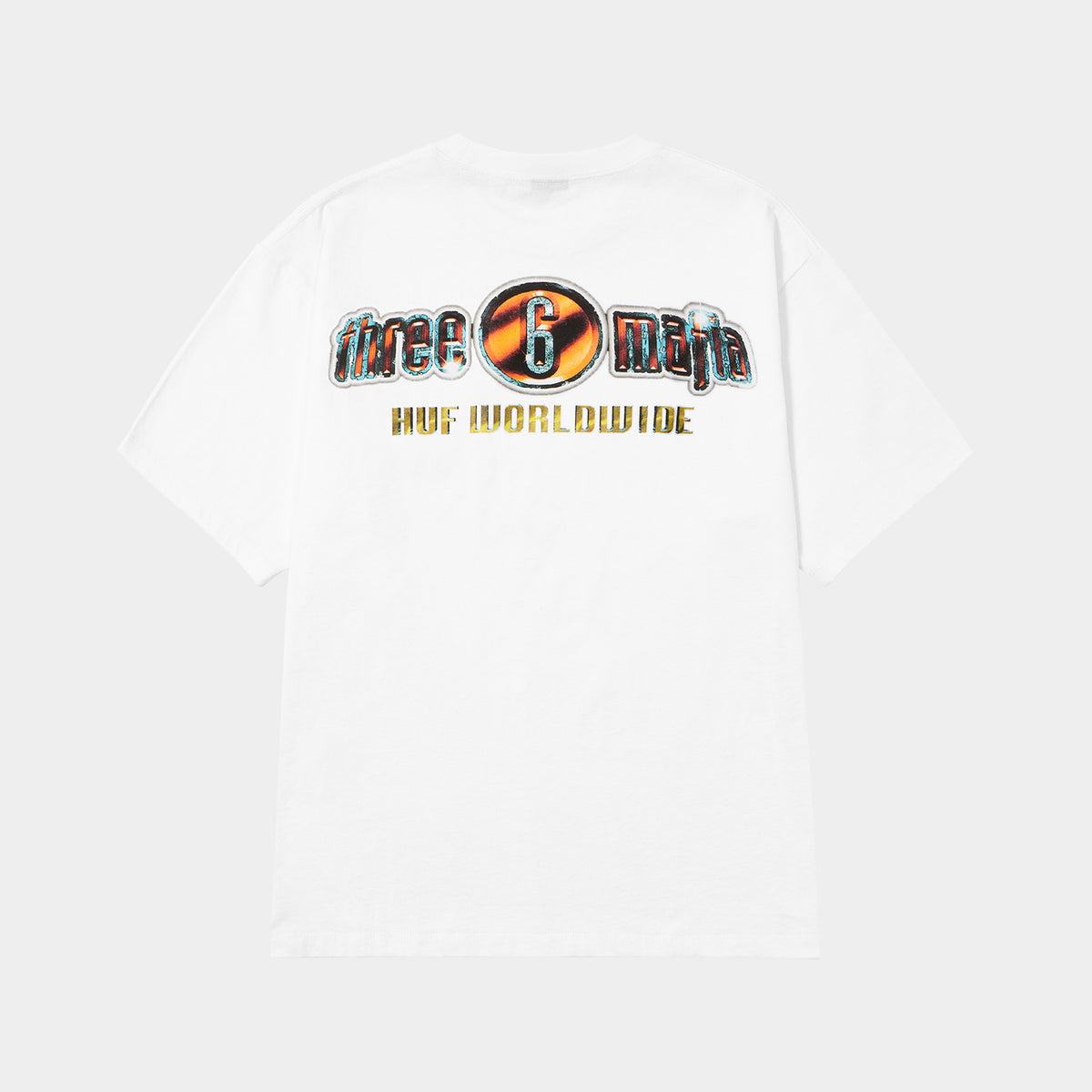 HUF (ハフ) Worldwide JP / T-SHIRTS（Tシャツ） / huf® X THREE 6 MAFIA SMOKE CLEARS TEE商品 / WHITE