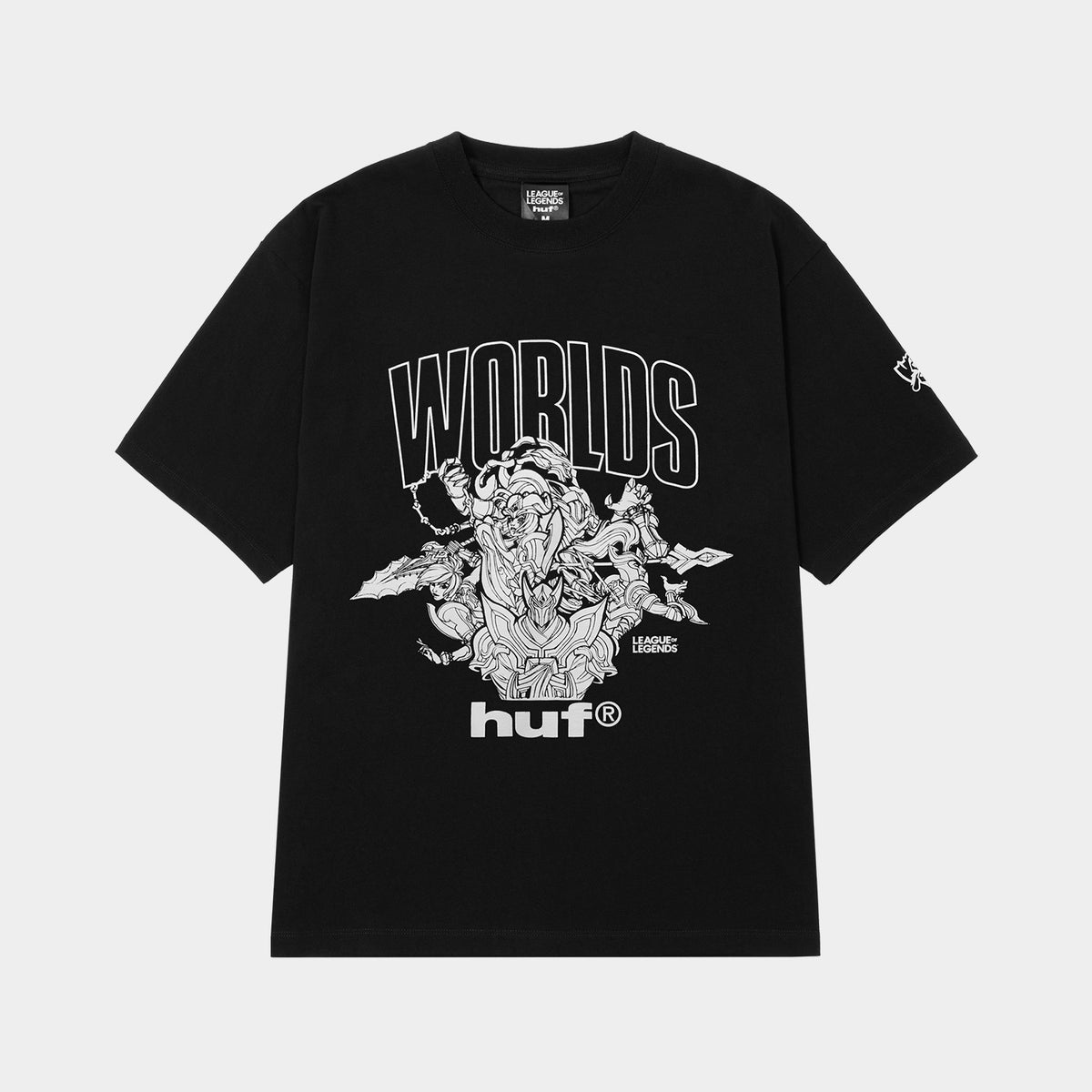 HUF (ハフ) Worldwide JP / T-SHIRTS（Tシャツ） / huf® x Riot Games SUMMONERS TEE商品 / BLACK