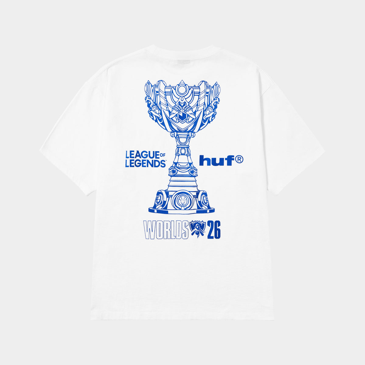 HUF (ハフ) Worldwide JP / T-SHIRTS（Tシャツ） / huf® x Riot Games 2026 WORLDS TEE商品 / WHITE
